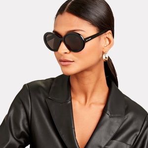 YSL surf sunglasses, oversized oval